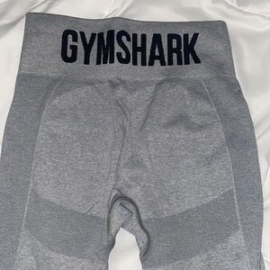 GRAY GYMSHARK FLEX HIGH WAISTED LEGGINGS